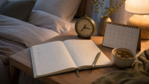 Fourteen-day sleep diary for finding your personal sleep need