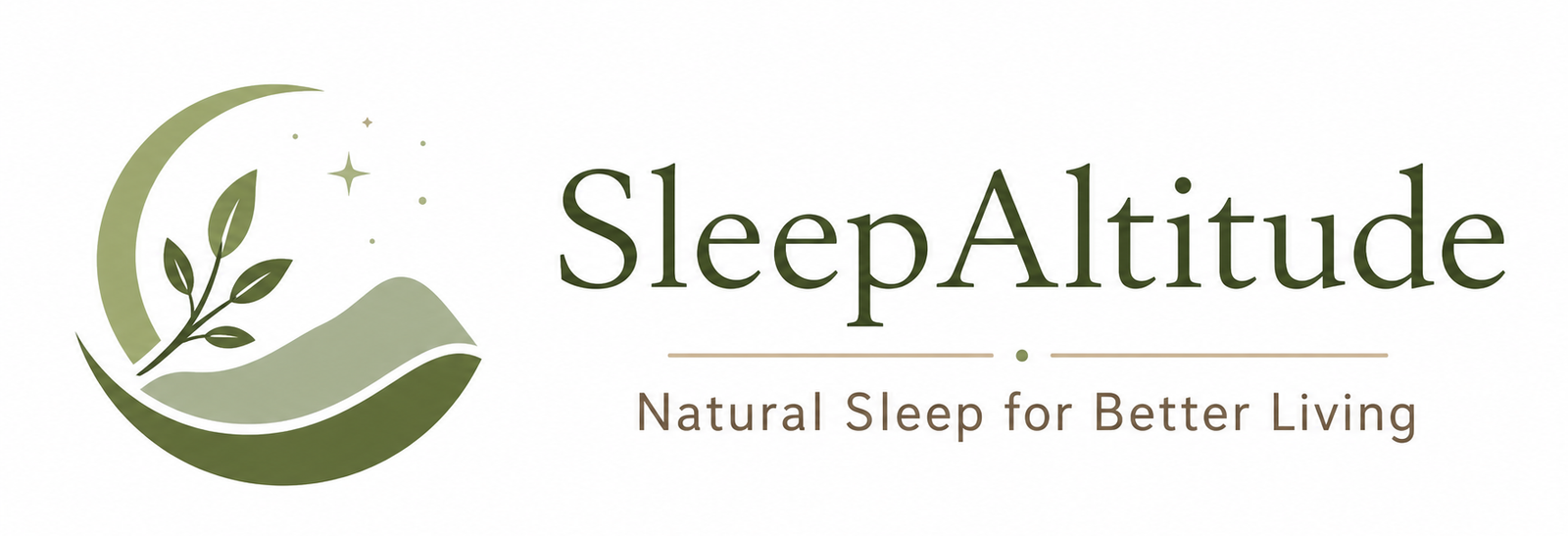 SleepAltitude logo – Natural Sleep for Better Living