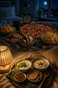 Does eating before bed cause weight gain and what science says