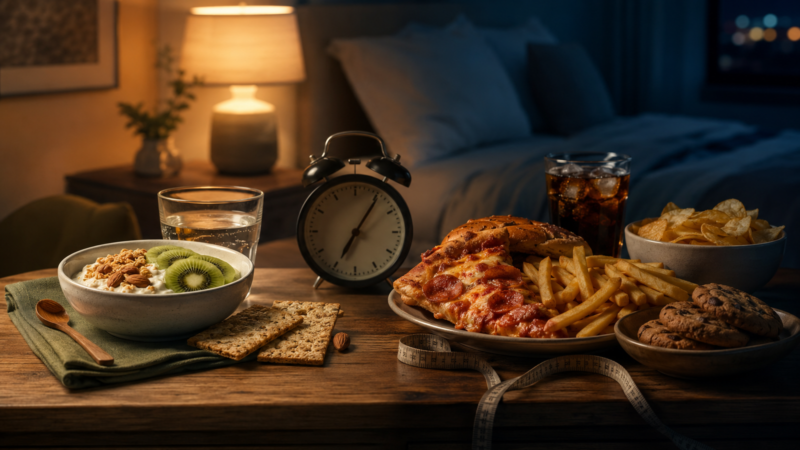 Does eating before bed cause weight gain