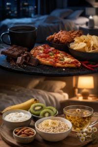 Foods to avoid before bed and healthier nighttime snack alternatives