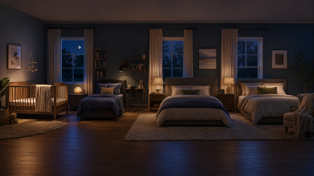 How much sleep do you need by age from childhood to older adulthood