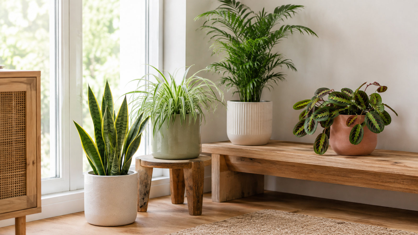 Low-maintenance bedroom plants that improve sleep environment