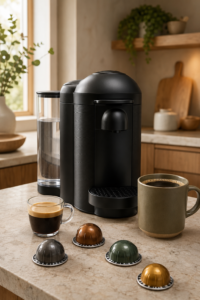 Nespresso Evoluo review and Vertuo capsule coffee machine buying guide