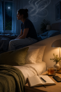 Why anxiety gets worse at night and how to calm it
