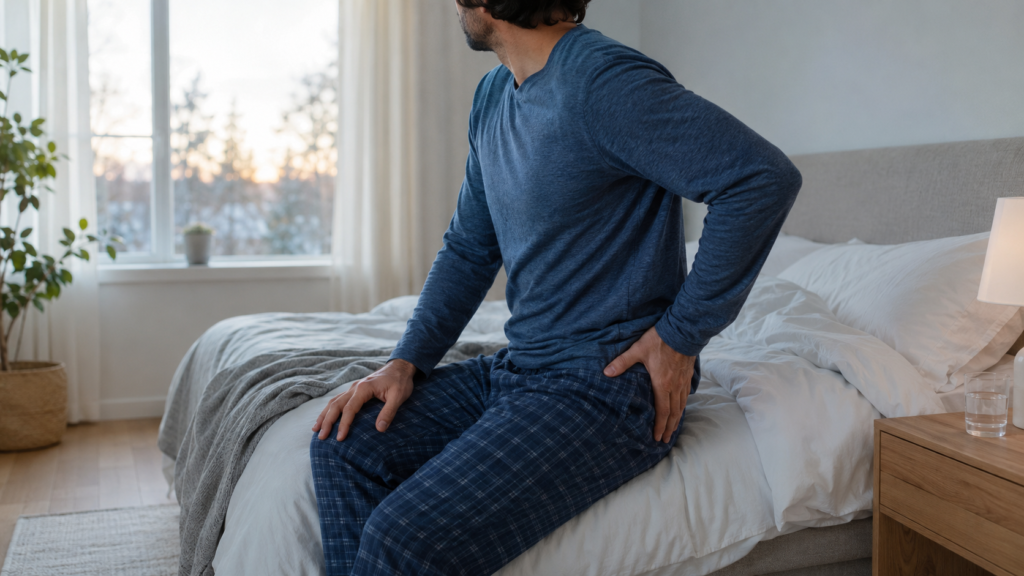 Why do I wake up with hip pain after sleeping
