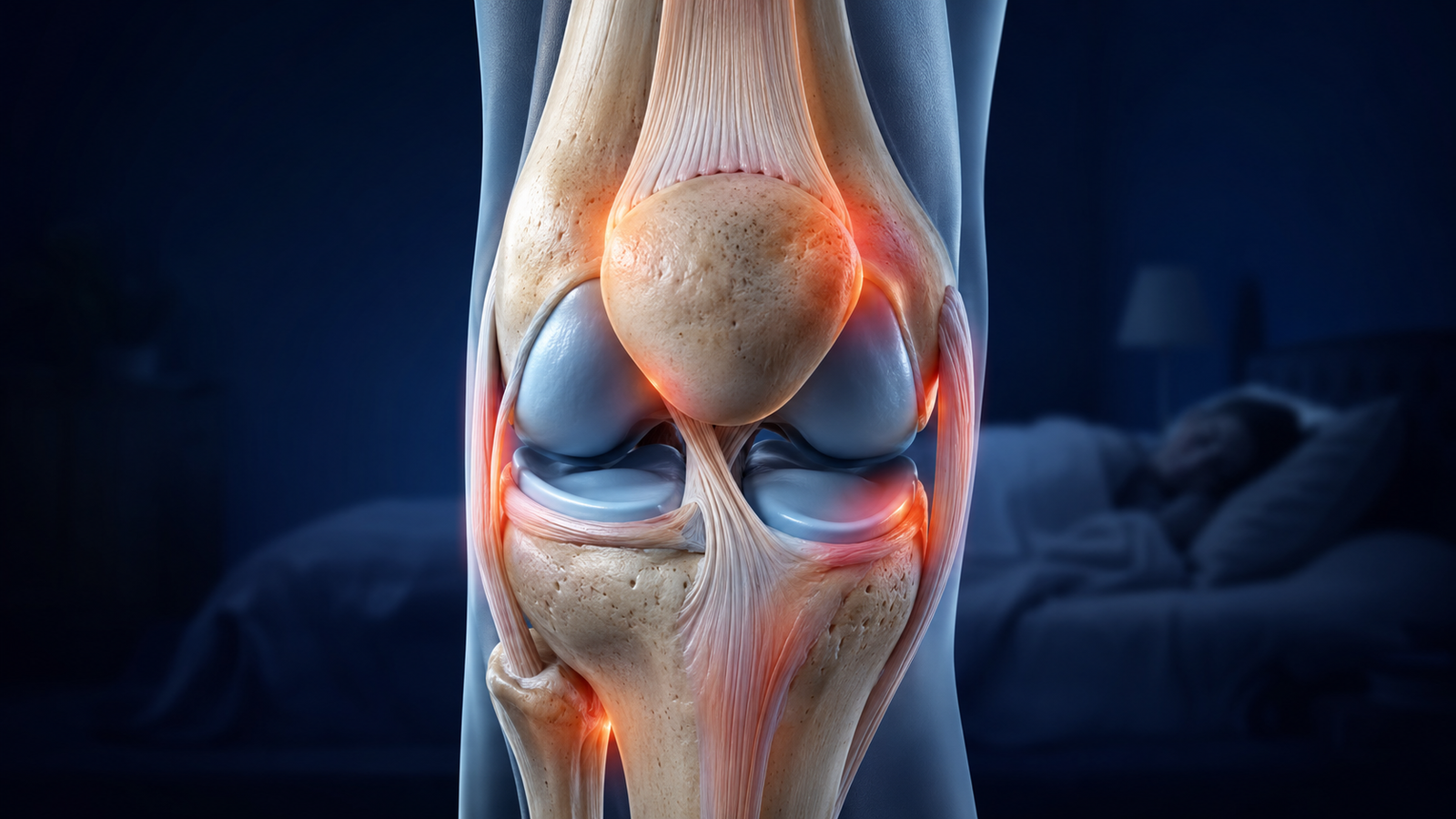 Why do I wake up with knee pain possible causes