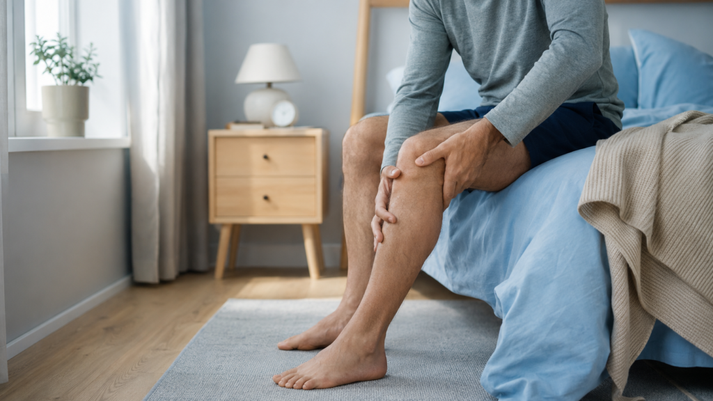 Why do I wake up with knee pain after sleeping
