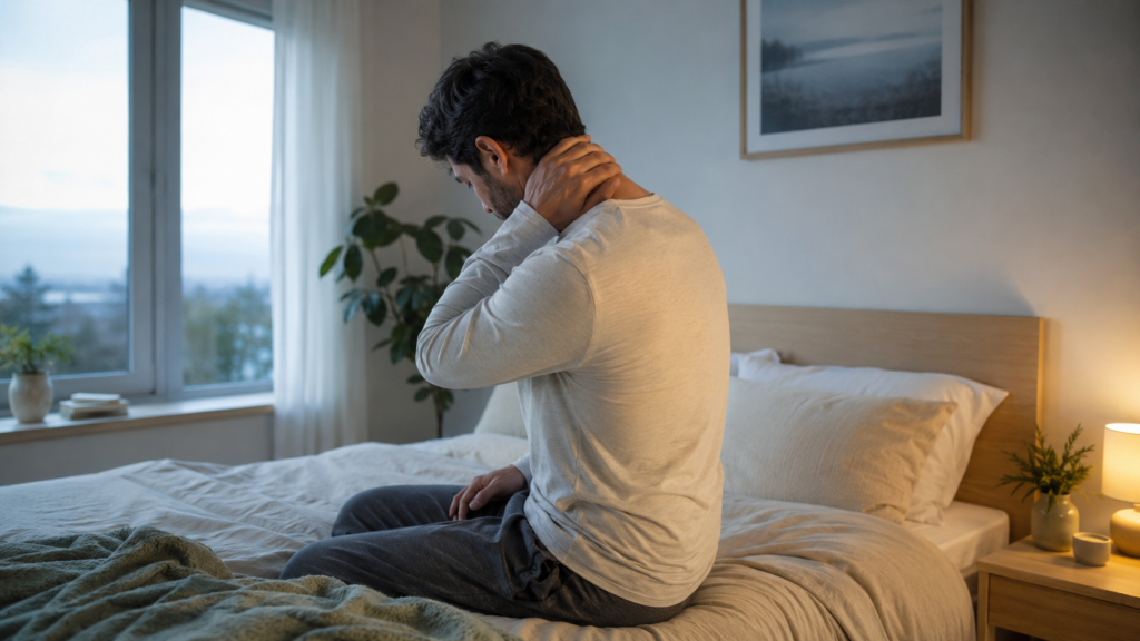 Why do I wake up with neck pain after sleeping