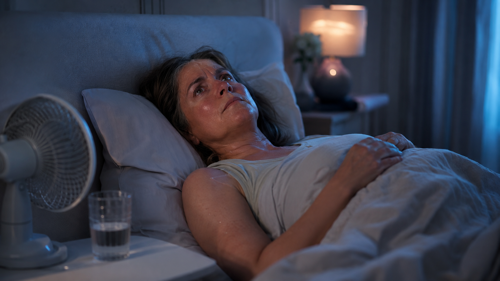 Can menopause cause sleep paralysis – woman recording symptoms in a two-week sleep-paralysis diary